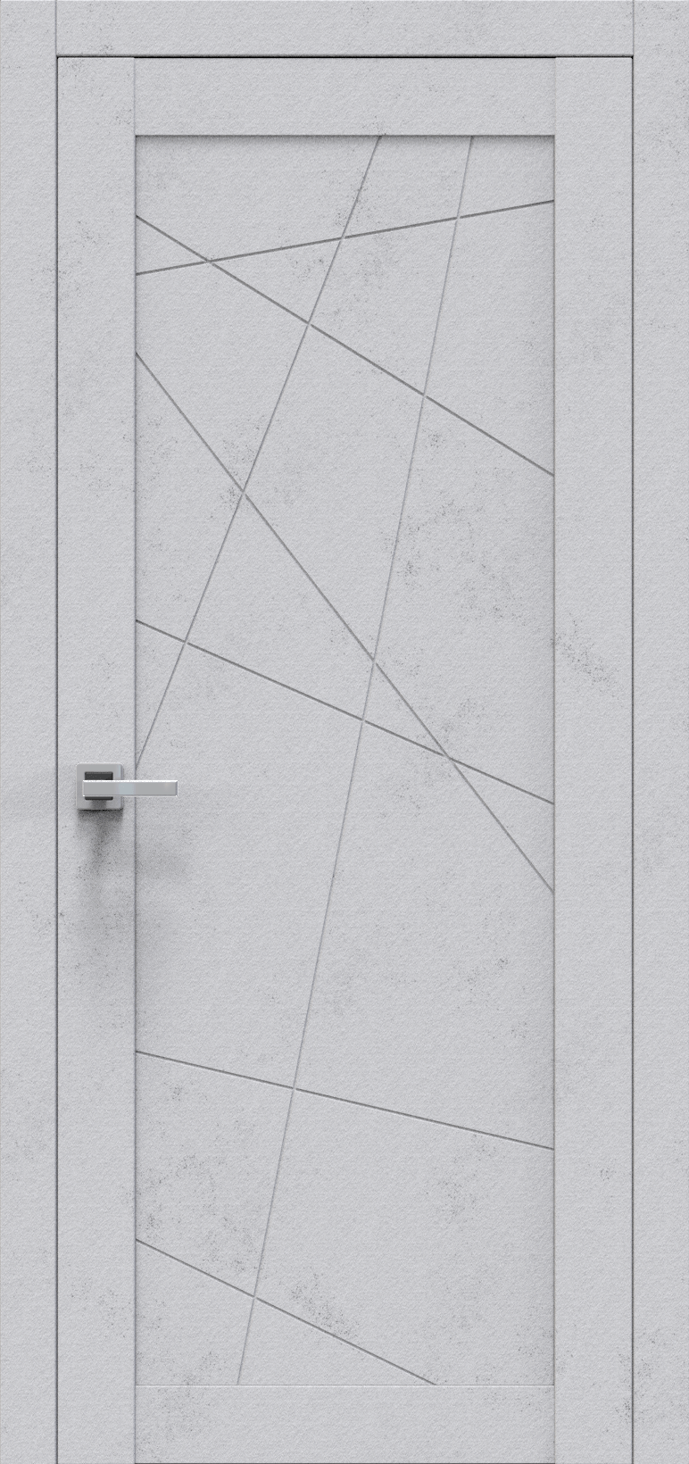 Двери межкомнатные ВДК паутинка светлый бетон